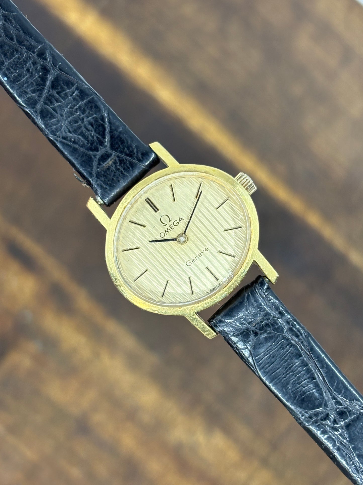 Omega Genève Ladies Gold Tone