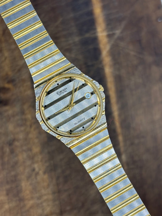Canon Quartz – Two-Tone Striped Dial