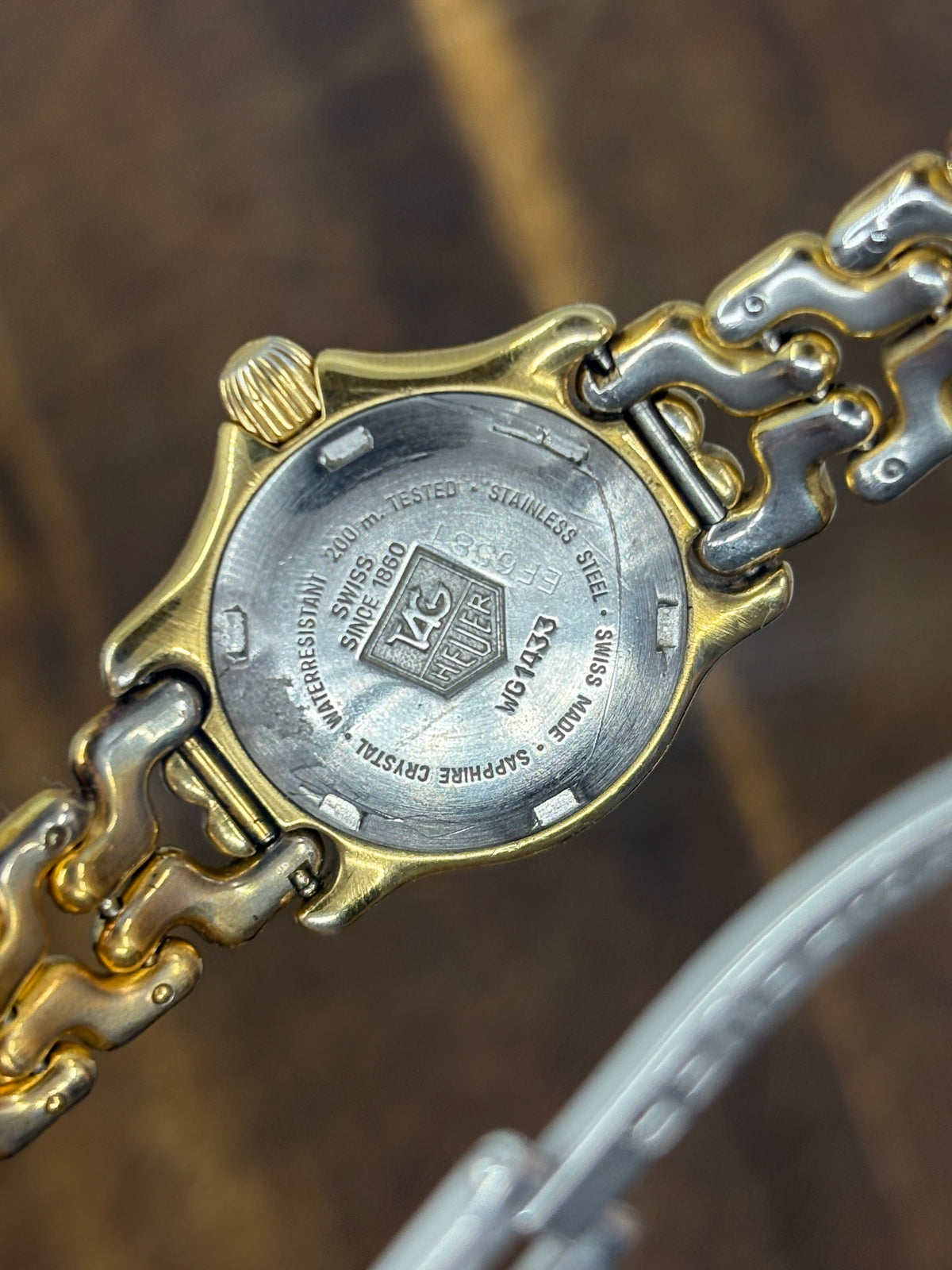 Vintage TAG Heuer Professional 200M Quartz Watch | Gold Tone Two Tone Diver Bracelet