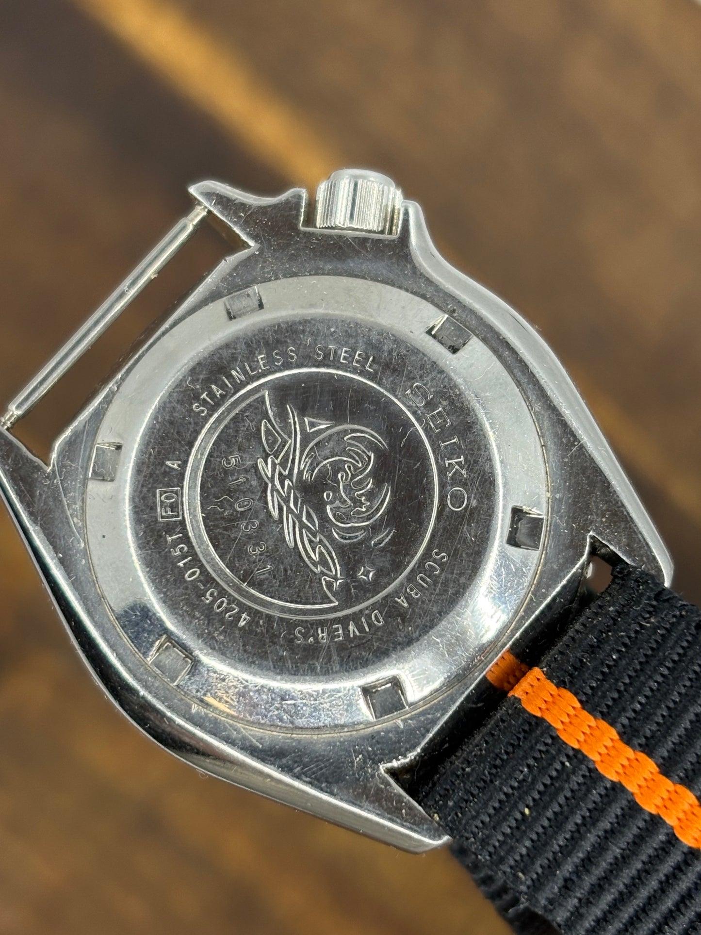 Seiko Automatic Diver – Orange Dial