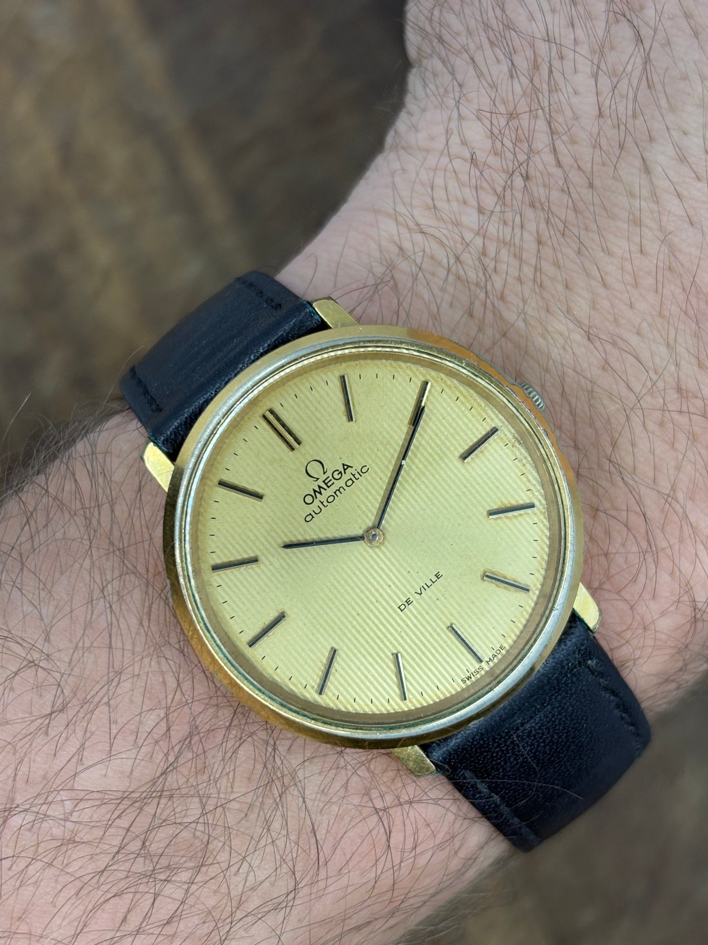 Omega De Ville Automatic – Gold Dial – Vintage