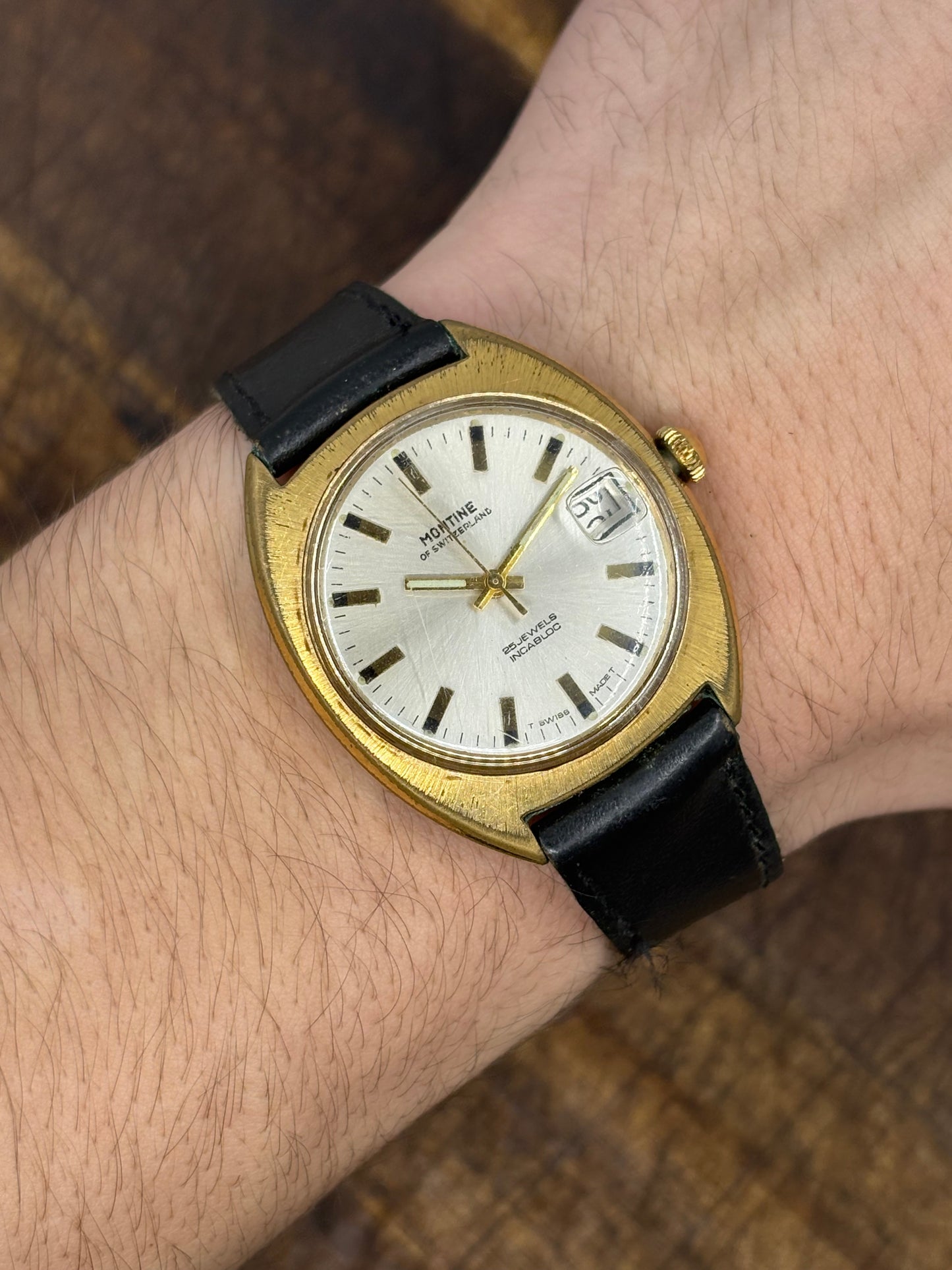 Montine Incabloc 25 Jewel Vintage Automatic Watch