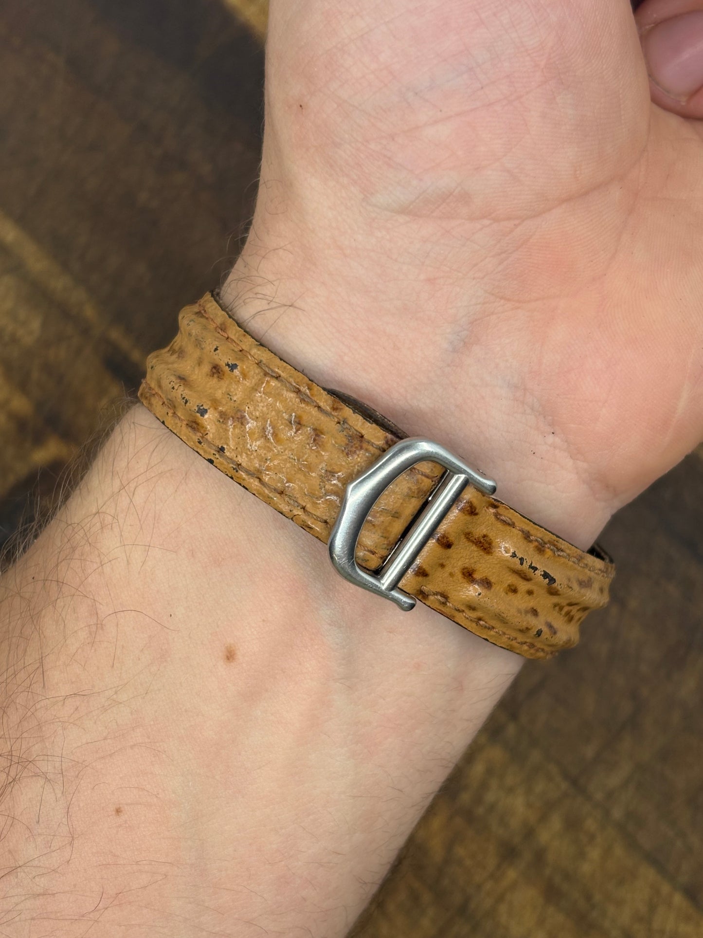Cartier Must 21 – Two-Tone Roman Bezel – Leather Strap