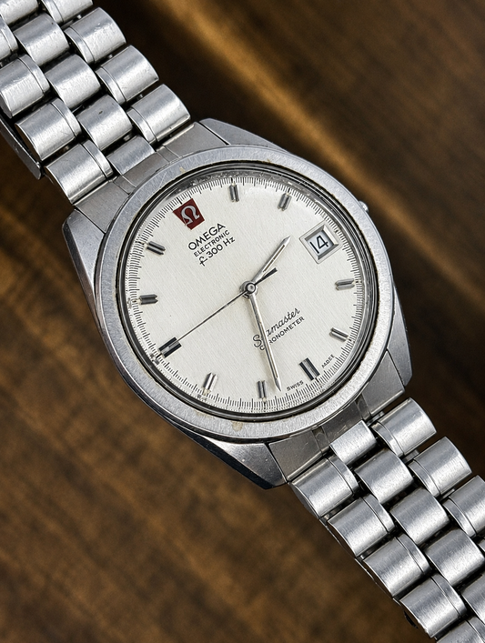 Vintage Omega Seamaster Electronic f300 Hz Chronometer | Stainless Steel | Date | Swiss Made