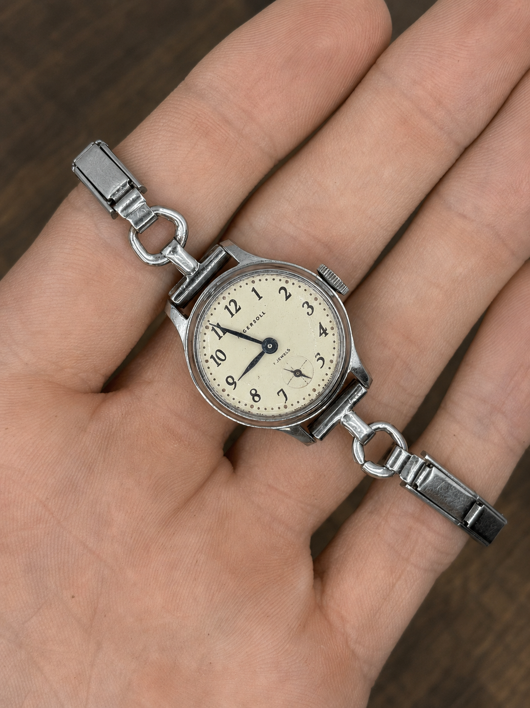 Vintage Ingersoll 7 Jewels Ladies Mechanical Watch | Small Seconds | Swiss Made | Hand-Wind | Art Deco Style