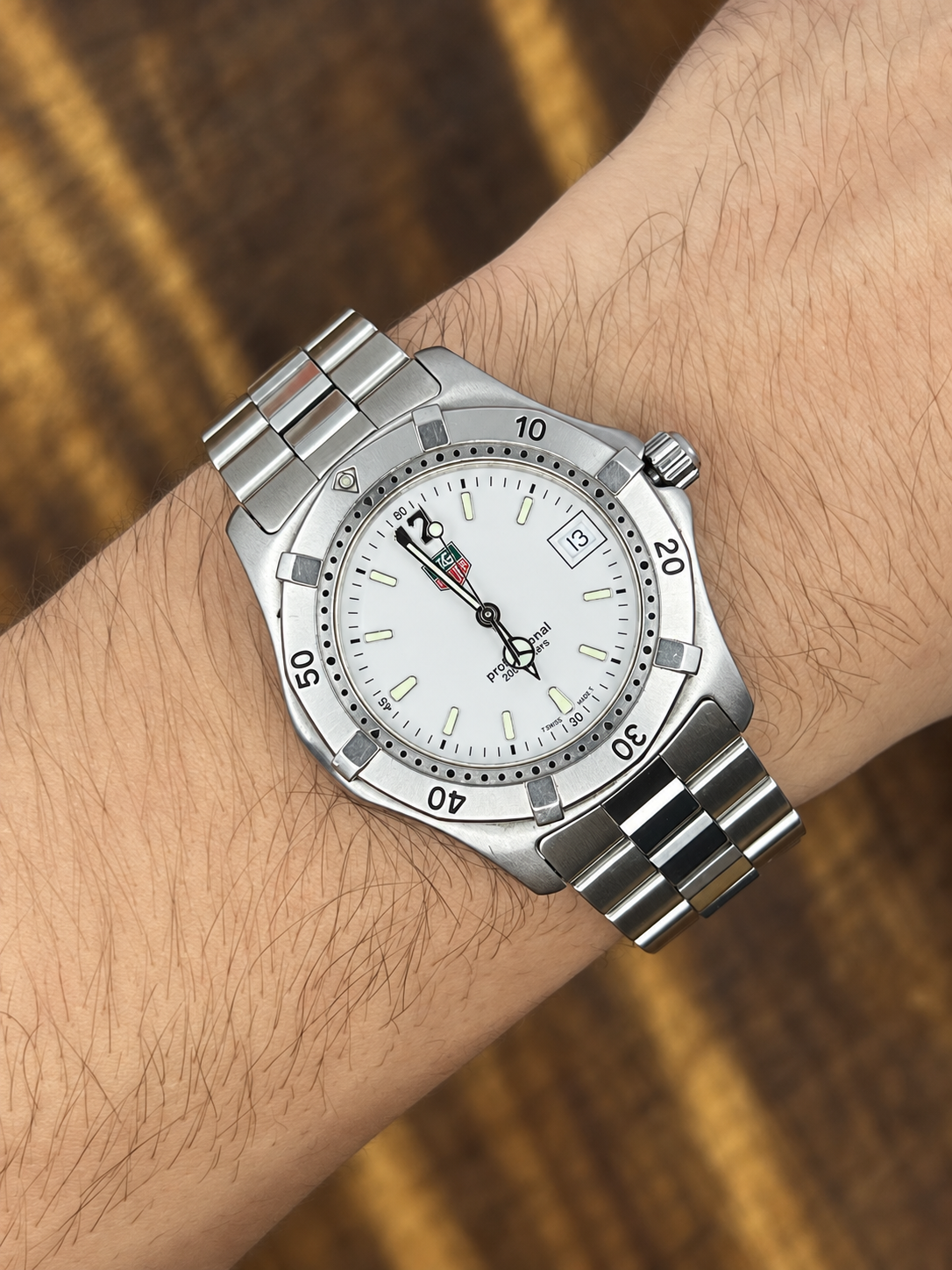 TAG Heuer Professional 2000 Series Quartz Stainless Steel Watch