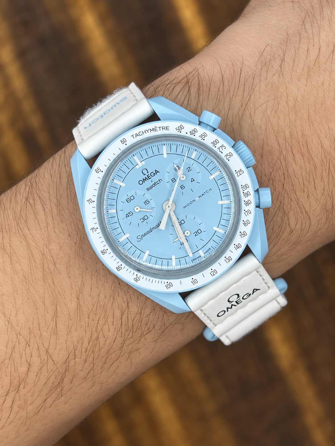 Omega x Swatch MoonSwatch Mission to Uranus – Blue Speedmaster Chronograph
