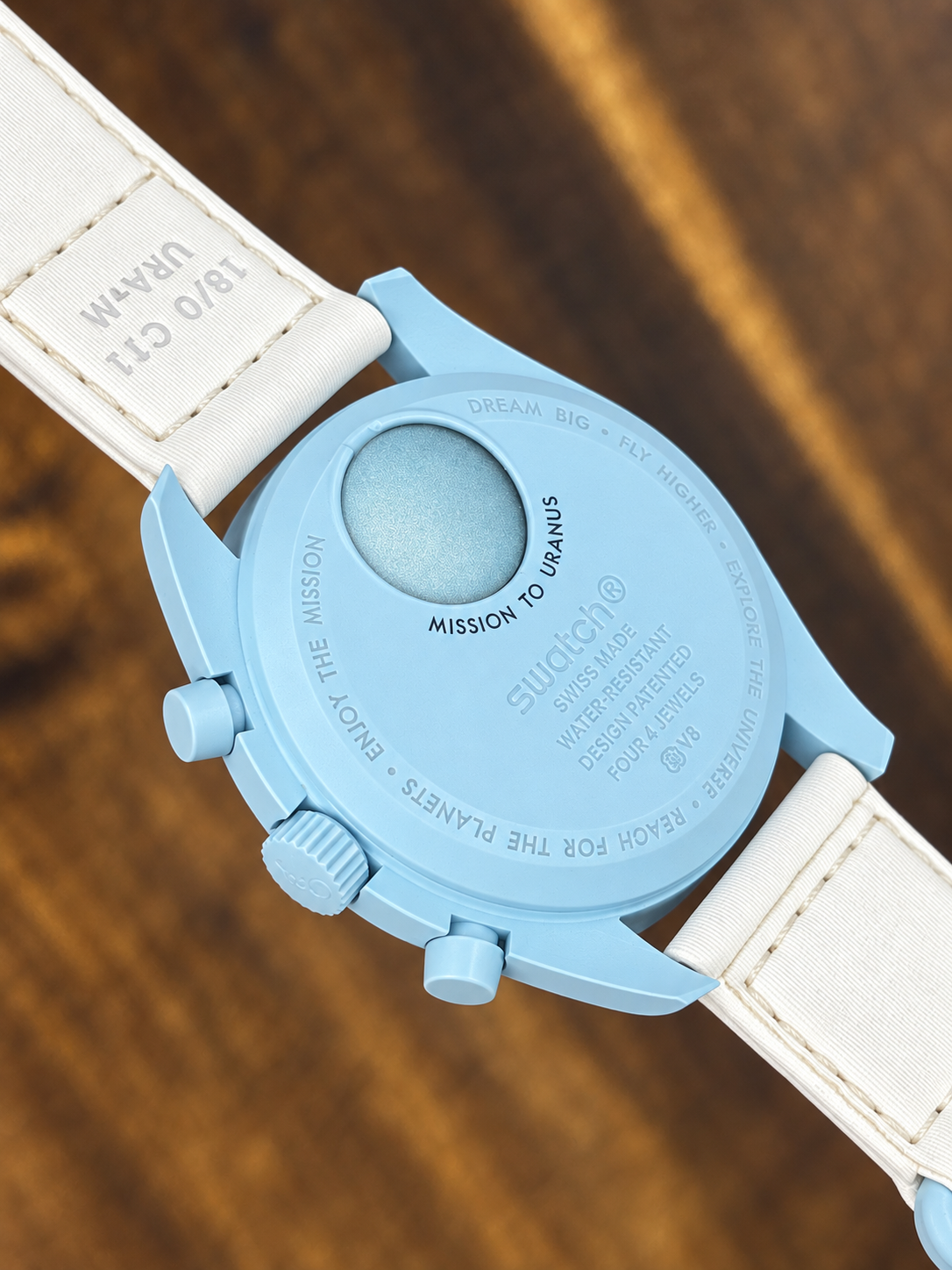 Omega x Swatch MoonSwatch Mission to Uranus – Blue Speedmaster Chronograph