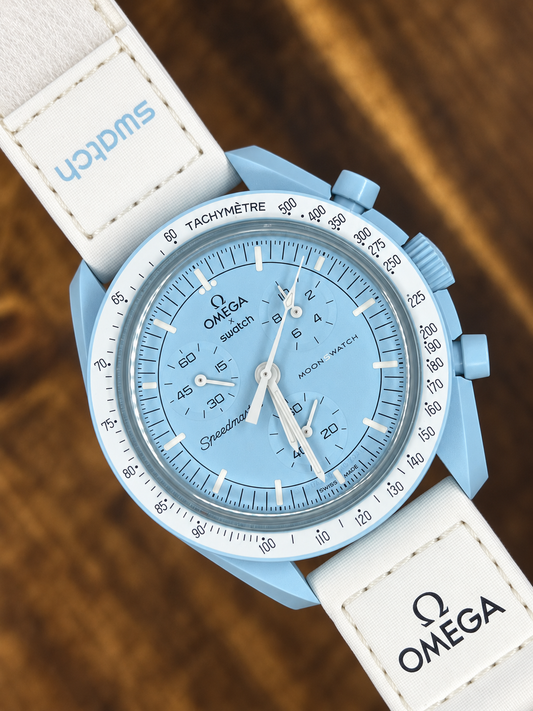 Omega x Swatch MoonSwatch Mission to Uranus – Blue Speedmaster Chronograph