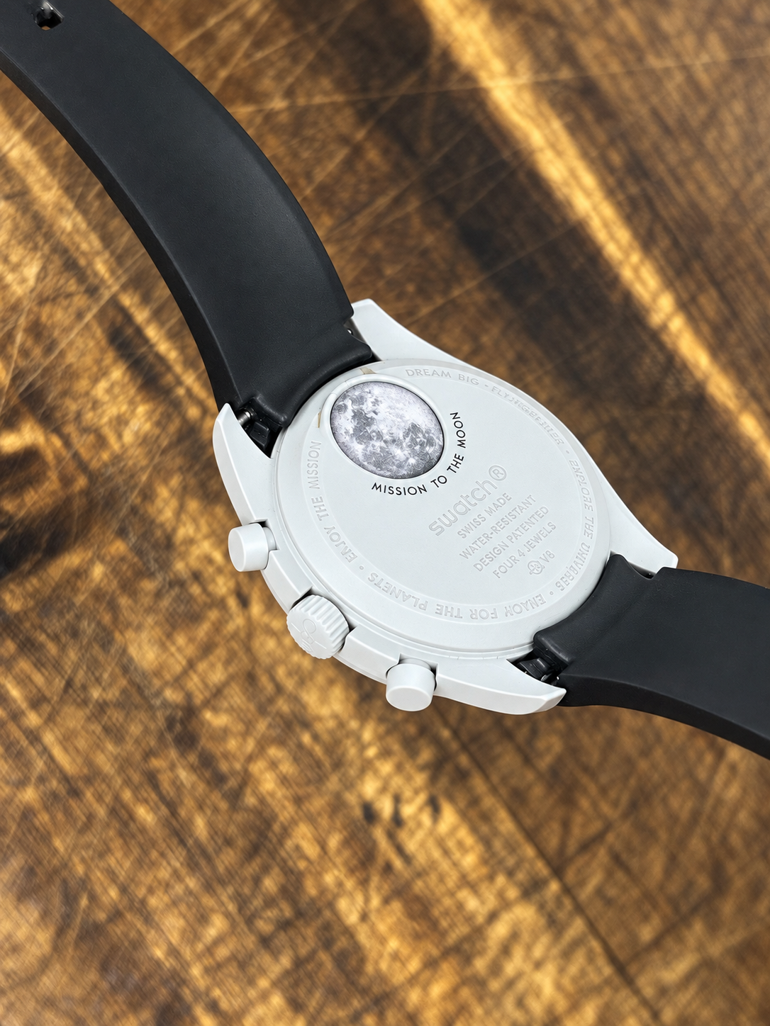 Omega x Swatch MoonSwatch Mission to Mercury – Black Chronograph Watch