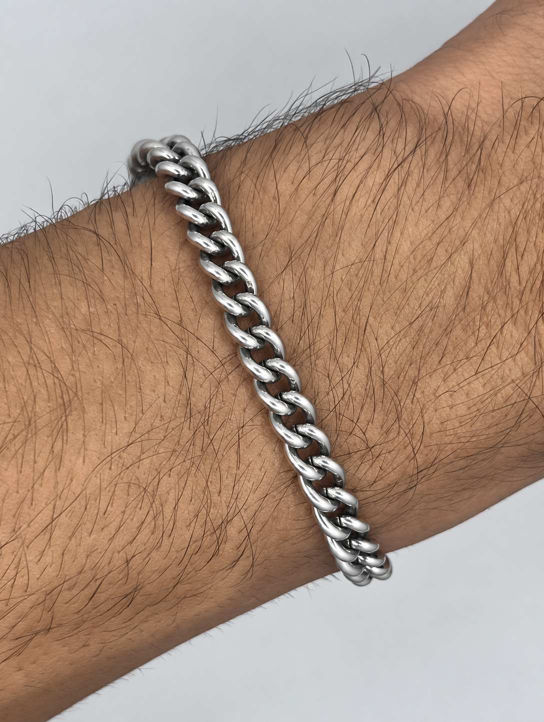 Sterling Silver Curb Link Bracelet