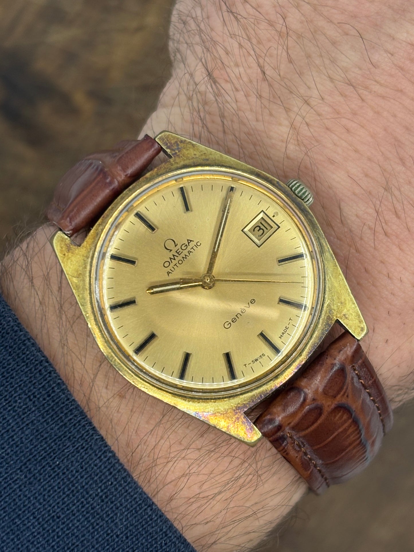 Omega Genève Automatic (Gold-Tone)