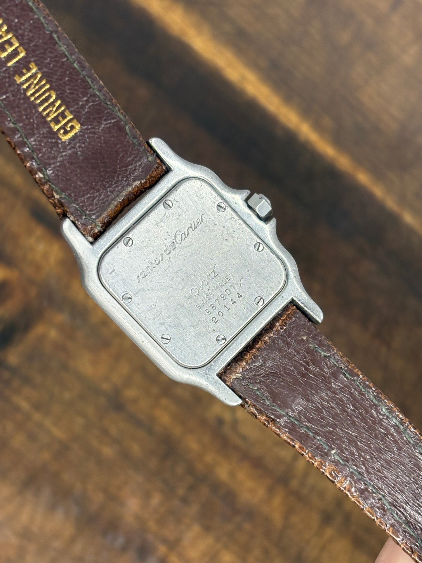 Cartier Santos Galbée – Steel, Roman Dial, Date