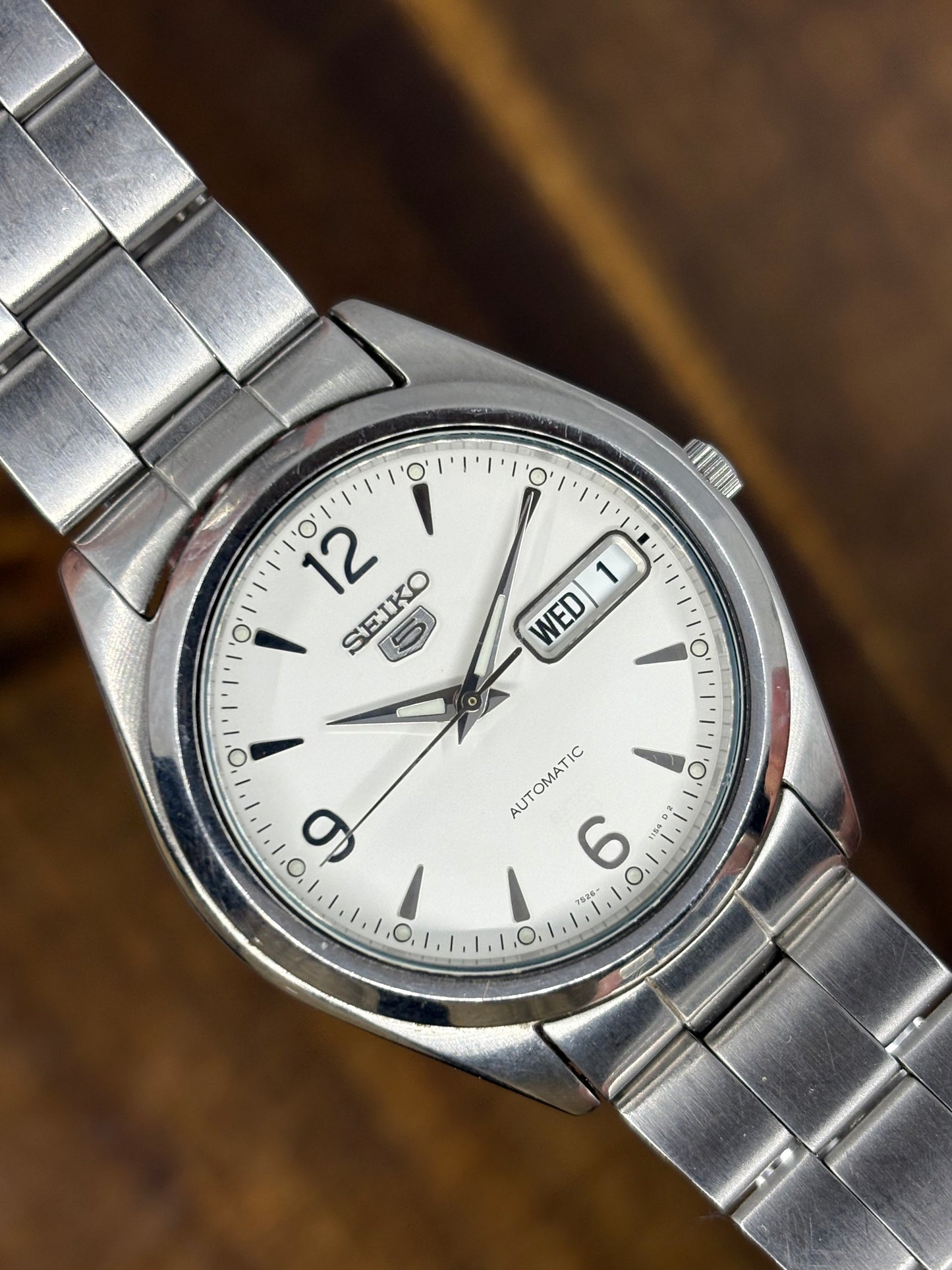 Seiko 5 Automatic (Arabic Numerals 12-6-9)