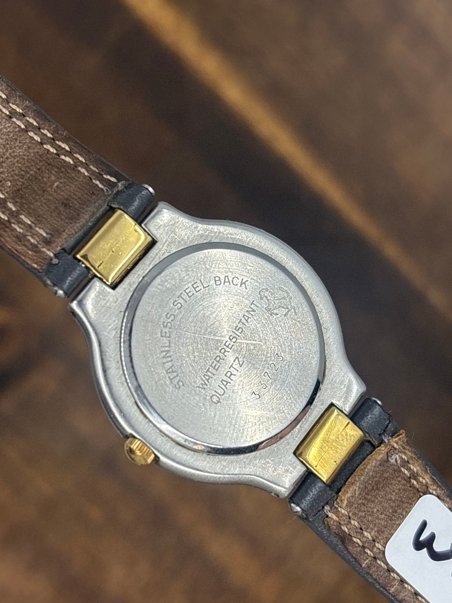 Vintage Ferrari by Cartier Quartz Watch Gold Dial
