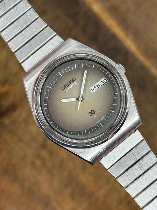Seiko Quartz – Grey Gradient Dial