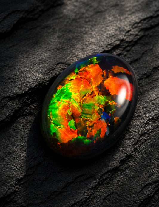 Investment Grade Lightning Ridge Black Opal – 2.75ct | Museum Quality | Full Colour Spectrum