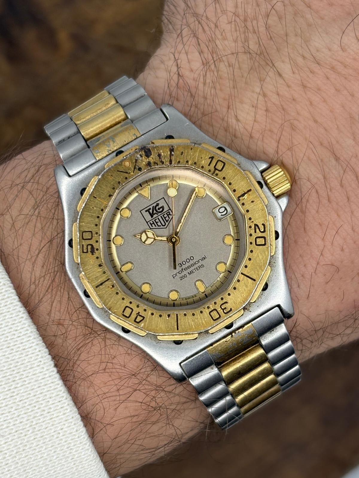 TAG Heuer 3000 Professional 200M – Two-Tone Quartz